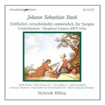 CD Johann Sebastian Bach: Kantate Bwv 249a "schäferkantate"