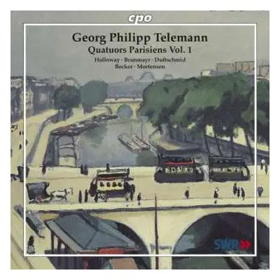 CD Georg Philipp Telemann: Pariser Quartette Vol.1