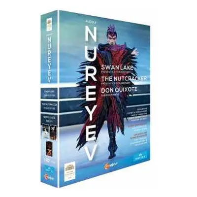 3DVD Various: The Nureyev Box - Schwanensee,der Nussknacker,don Quixote