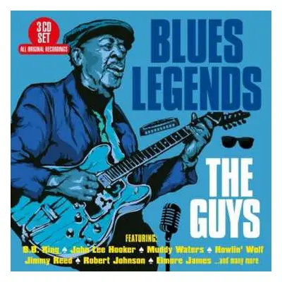 3CD Various: Blues Legends: The Guys