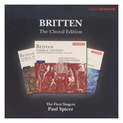 3CD Benjamin Britten: Geistliche Chorwerke "the Choral Edition"