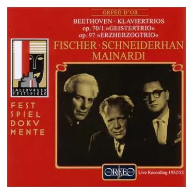 CD Ludwig van Beethoven: Klaviertrios Op.70/1 Geistertrio / Op.97 Erzherzogtrio