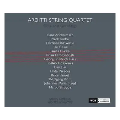 CD Wolfgang Rihm: Arditti Quartet - Gifts And Greetings