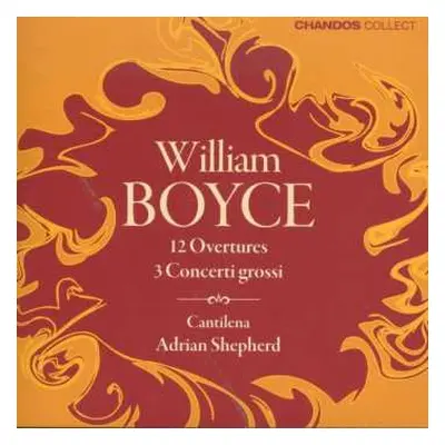 2CD William Boyce: Twelve Overtures And Three Concerti Grossi