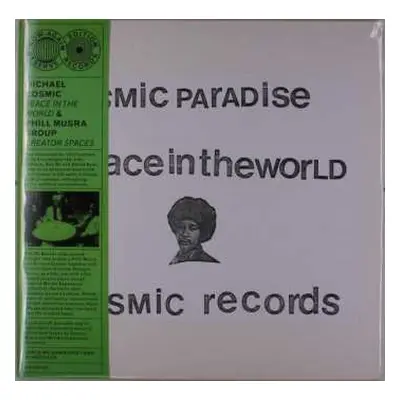 2LP Michael Cosmic: Cosmic Paradise - Peace In The World - Cosmic Records NUM