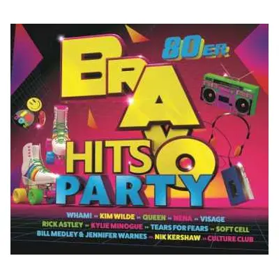 3CD Various: Bravo Hits Party: 80er