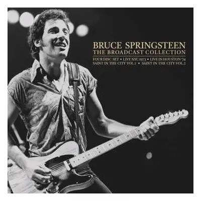 4CD Bruce Springsteen: The Broadcast Collection (4cd)