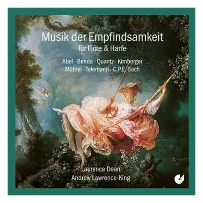 CD Carl Philipp Emanuel Bach: Musik Der Empfindsamkeit Für Flöte & Harfe