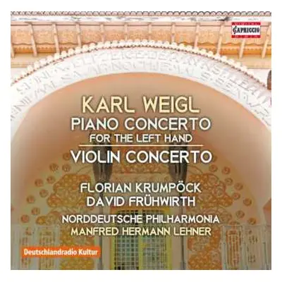 CD Florian Krumpöck: Piano Concerto For The Left Hand / Violin Concerto