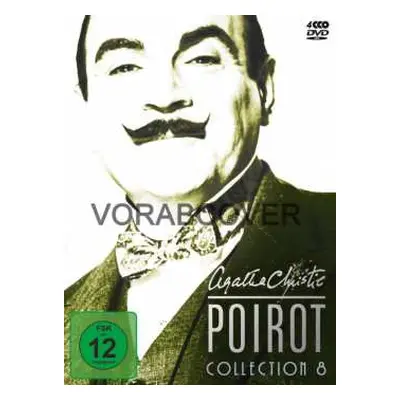 4DVD Various: Agatha Christie's Hercule Poirot: Die Collection Vol.8