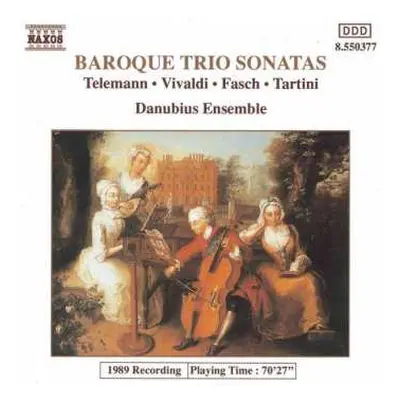 CD Danubius Ensemble: Baroque Trio Sonatas