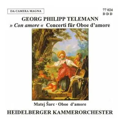 CD Georg Philipp Telemann: Concerti für Oboe d'Amore