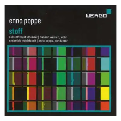 CD Enno Poppe: Stoff