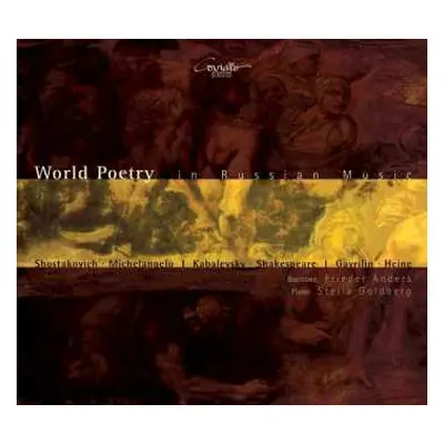 CD Dmitri Schostakowitsch: Frieder Anders - World Poetry In Russian Music