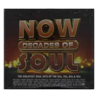 4CD Various: NOW Decades Of Soul