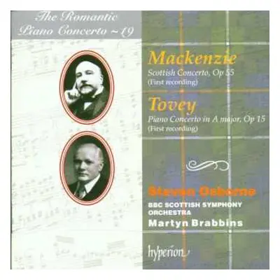 CD BBC Scottish Symphony Orchestra: Scottish Concerto, Op 55 • Piano Concerto In A Major, Op 15