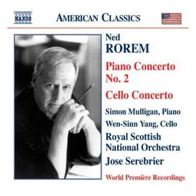 CD Jose Serebrier: Piano Concerto No. 2, Cello Concerto