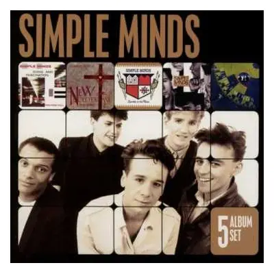 5CD/Box Set Simple Minds: 5 Album Set