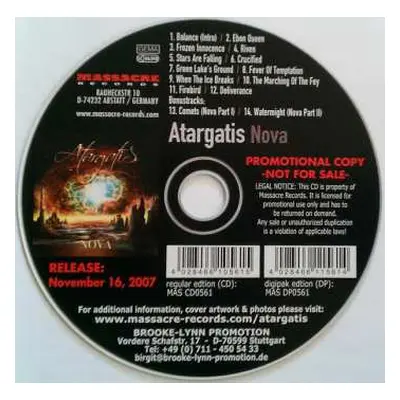 CD Atargatis: Nova