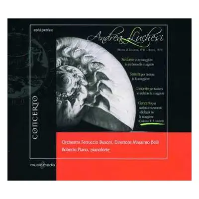 CD Roberto Plano: Sinfonie In Re Maggiore E In Si Bemolle Maggiore - Sonata Per Tastiera Concert