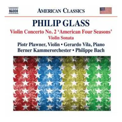 CD Philip Glass: Violin Concerto No. 2 'American Four Seasons' / Violin Sonata