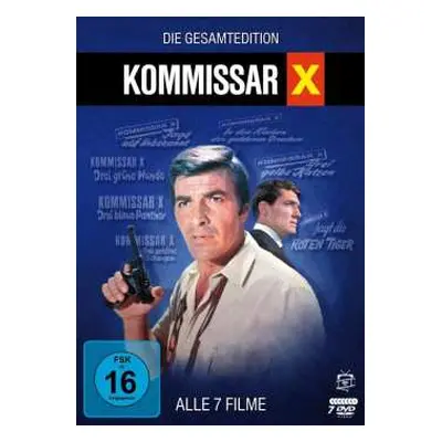 7DVD Various: Kommissar X - Die Gesamtedition