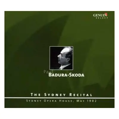 CD Johann Sebastian Bach: Paul Badura-skoda - The Sydney Recital