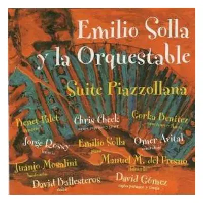 CD Emilio Solla: Suite Piazzollana