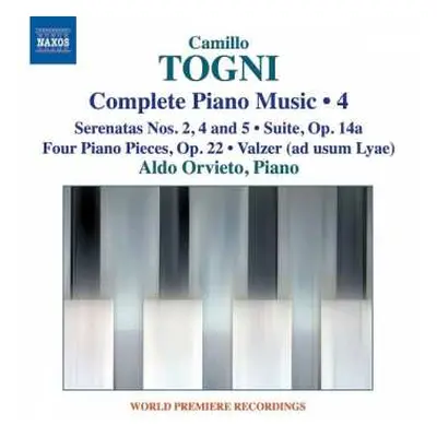 CD Aldo Orvieto: Complete Piano Music 4