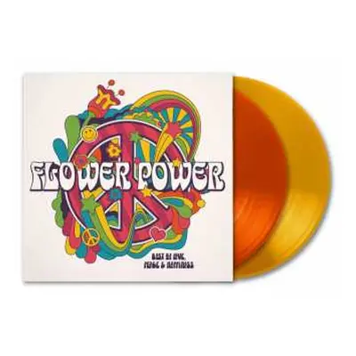 2LP Various: Flower Power: Best Of Love, Peace & Happiness CLR