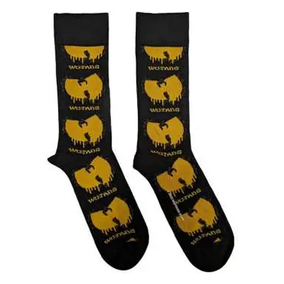 Wu-tang Clan Unisex Ankle Socks: Dripping Logo (uk Size 7 - 11) 42 - 47