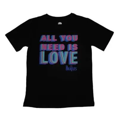 The Beatles Ladies T-shirt: All You Need Is Love (medium) M