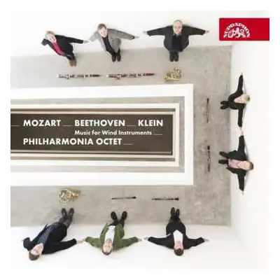 CD Philharmonia Octet: Mozart, Beethoven, Klein: Hudba pro d