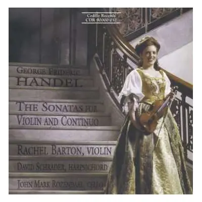 CD Georg Friedrich Händel: The Sonatas For Violin And Continuo