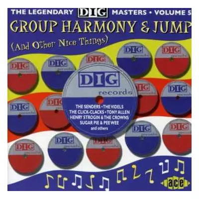 CD Various: Group Harmony & Jump: Dig Masters Vol 5