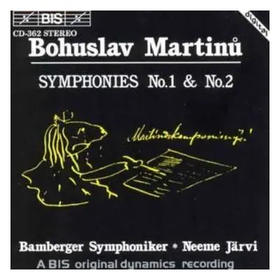 CD Bohuslav Martinů: Symphonies No.1 & No.2