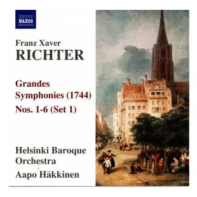 CD Franz Xaver Richter: Grandes Symphonies (1744) Nos. 1-6 (Set 1)