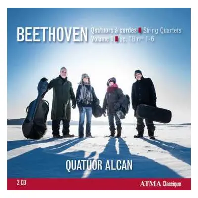 2CD Quatuor Alcan: Beethoven: Quatuors à Cordes - Volume 1