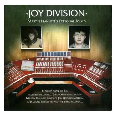 CD Joy Division: Martin Hannett's Personal Mixes