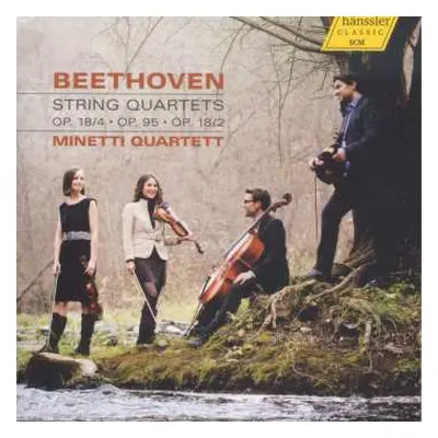 CD Ludwig van Beethoven: Streichquartette Nr.2, 4, 11