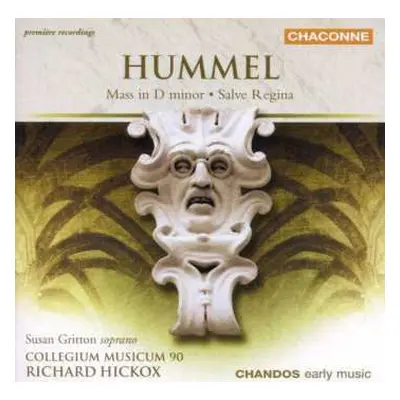 CD Johann Nepomuk Hummel: Mass In D Minor • Salve Regina