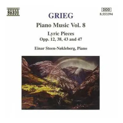 CD Edvard Grieg: Piano Music Vol. 8