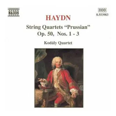 CD Joseph Haydn: String Quartets "Prussian" - Op. 50 - Nos. 1 - 3