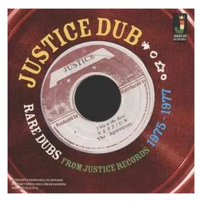 LP The Aggrovators: Justice Dub Rare Dubs From Justice Records 1975 - 1977