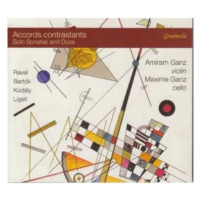 CD Zoltán Kodály: Amiram Ganz & Maxime Ganz - Accords Contrastans