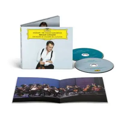 2CD Wolfgang Amadeus Mozart: Violinkonzerte Nr.1-5