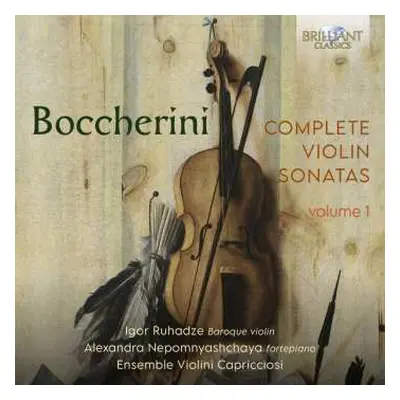 5CD Luigi Boccherini: Sämtliche Violinsonaten Vol.1