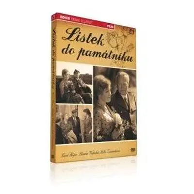 DVD Film: Lístek do památníku