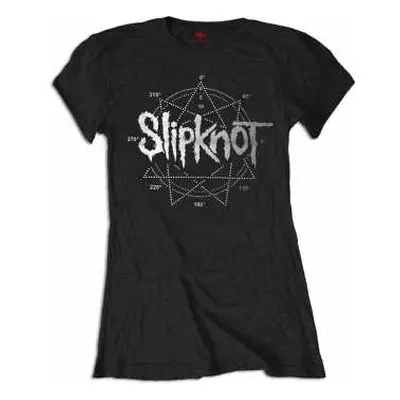 Dámské Tričko Logo Slipknot Star M