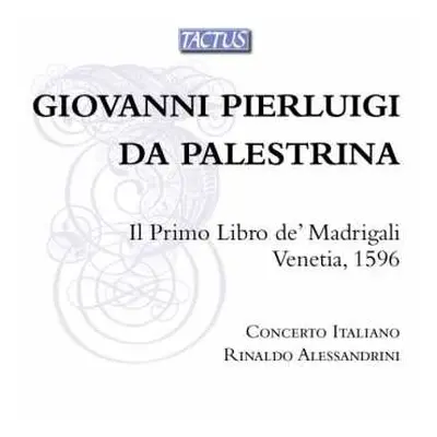 CD Giovanni Pierluigi da Palestrina: Primo Libro De Madrigali A Quattro Voci